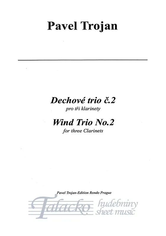 Sezónní Sleva Dechové trio č.2 pro 3 klarinety