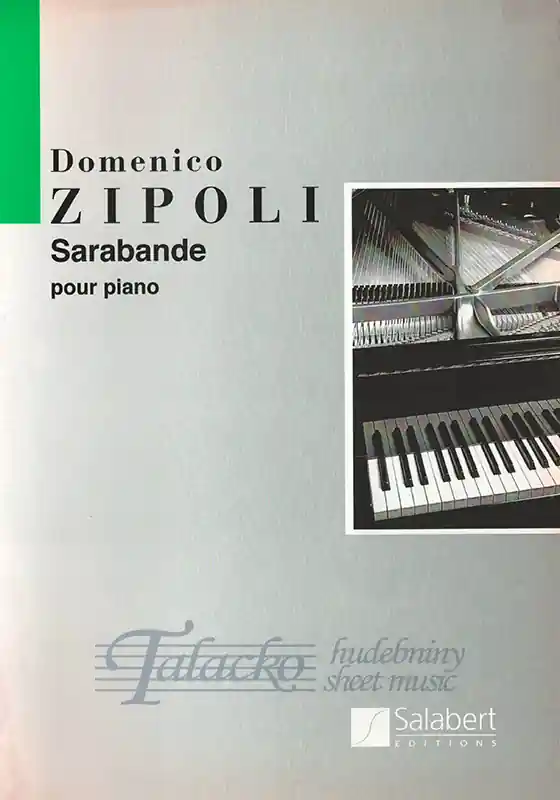 Novinka Sarabande, Pour Piano