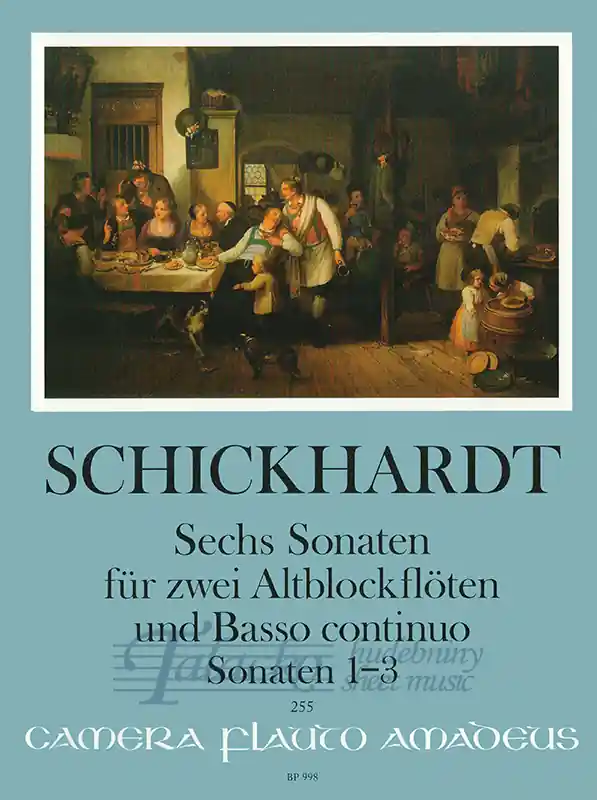 Super Cena Sechs Sonaten für zwei Altblockflöten und Basso Continuo, Sonaten 1-3