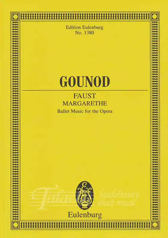 Časově Omezené Faust Margarethe, Ballet Music for the Opera