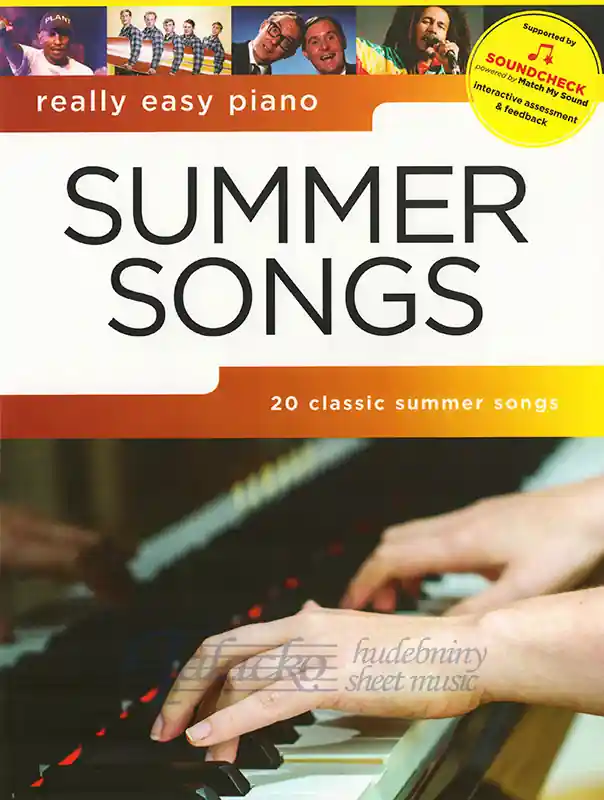 Really Easy Piano Summer Songs Tovární Cena