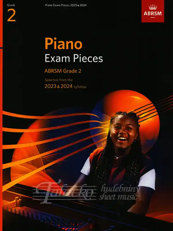Piano Exam Pieces 2023 & 2024, ABRSM Grade 2 Zlevněný
