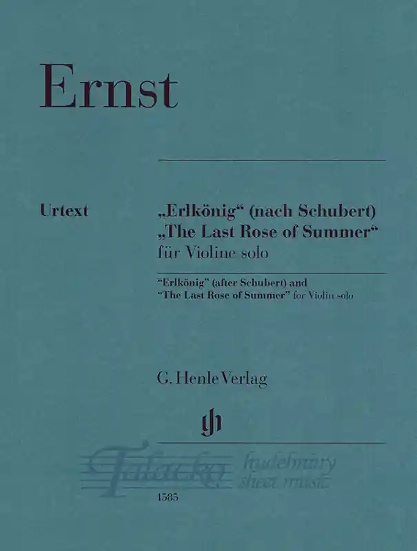 Erlkönig (nach Schubert) und The Last Rose of Summer Akce