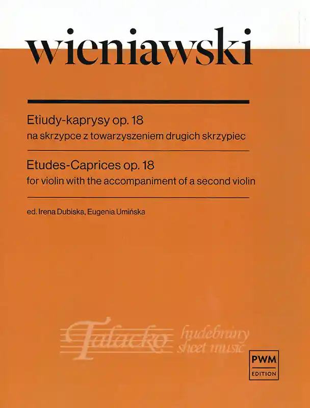 Víkendová Akce Études-Caprices Op. 18 for 2 Violins