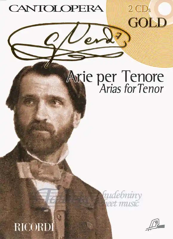 Kup Teď Cantolopera Verdi arie per Tenore Gold + CD