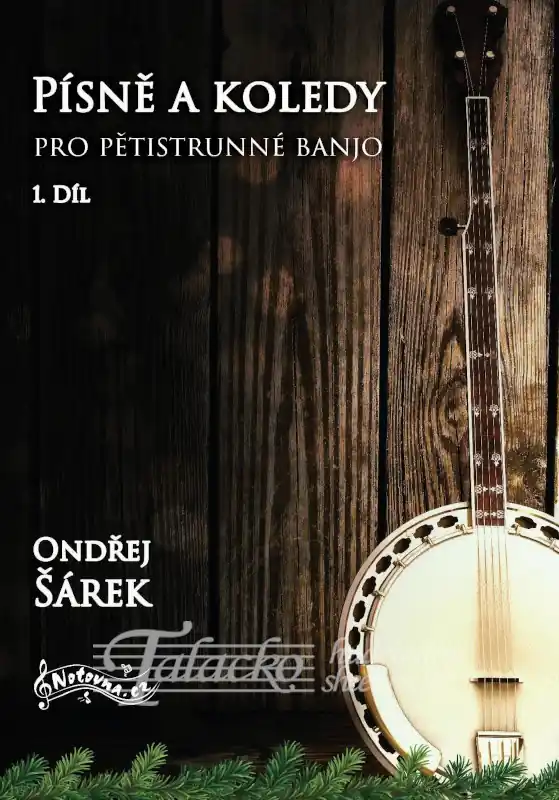 Nízká Cena Písně a koledy pro pětistrunné Banjo 1. díl