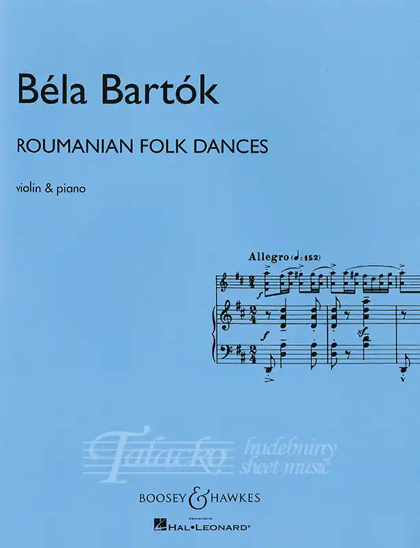 Top Prodej Roumanian Folk Dances for Violin & Piano