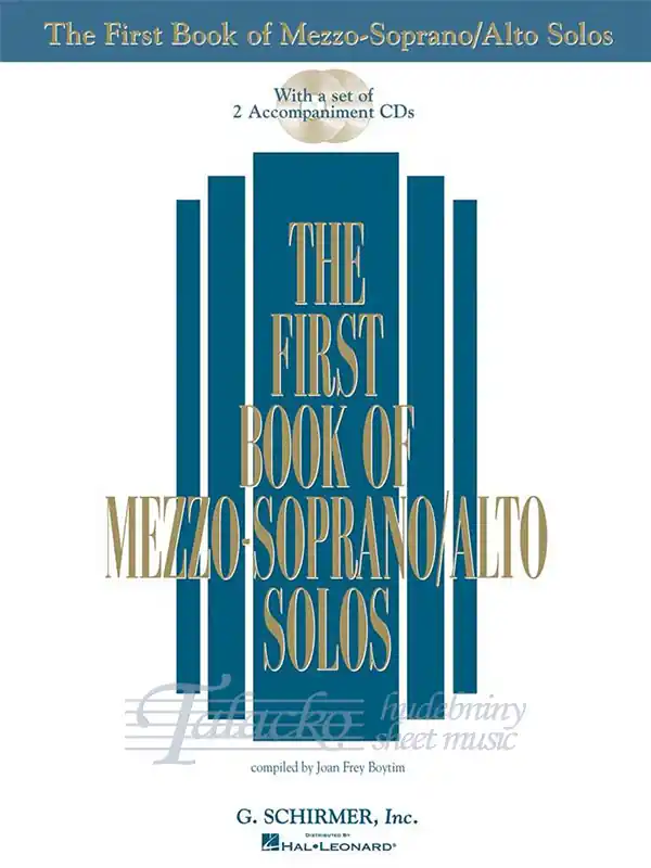 Výhodná Nabídka First Book of Mezzo-Soprano/Alto Solos + Audio Online