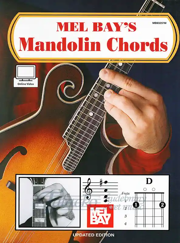 Mel Bay‘s Mandolin Chords + Online Video Sleva