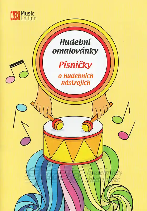 Hudební omalovánky - Písničky o hudebních nástrojích Odeslání Ihned