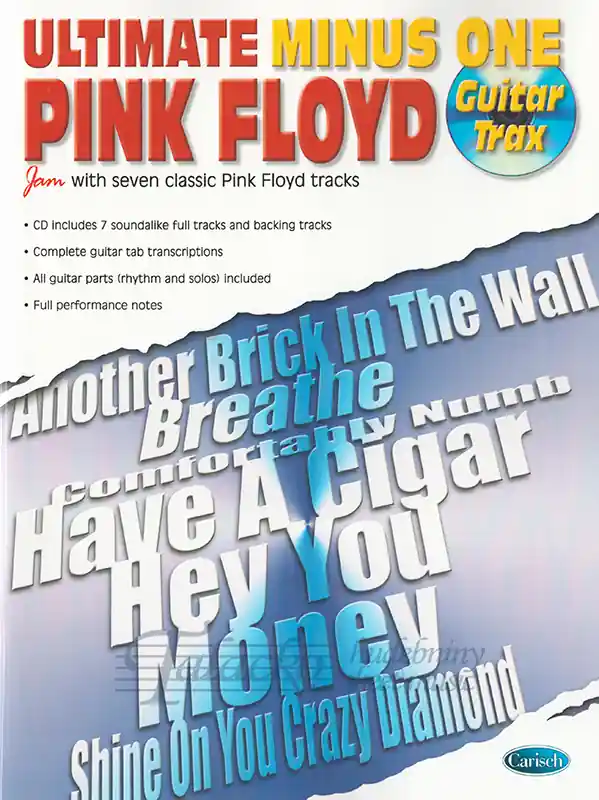 Expresní Doručení Pink Floyd Ultimate Minus One Guitar Trax