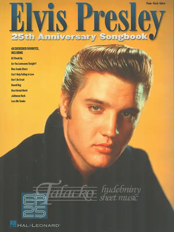 Elvis Presley 25th Anniversary Songbook Značkový