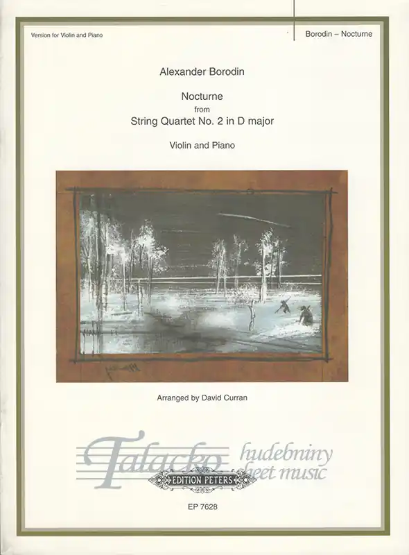 Nocturne from String Quartet No. 2 in D Major (violin and piano) Finální Výprodej