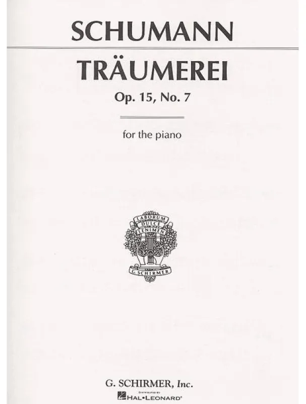 Originální Robert Schumann Tr?umerei, Op. 15, No. 7 (noty na klavír)