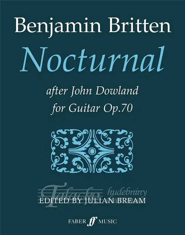 Značkový Nocturnal after John Dowland for Guitar, Op. 70