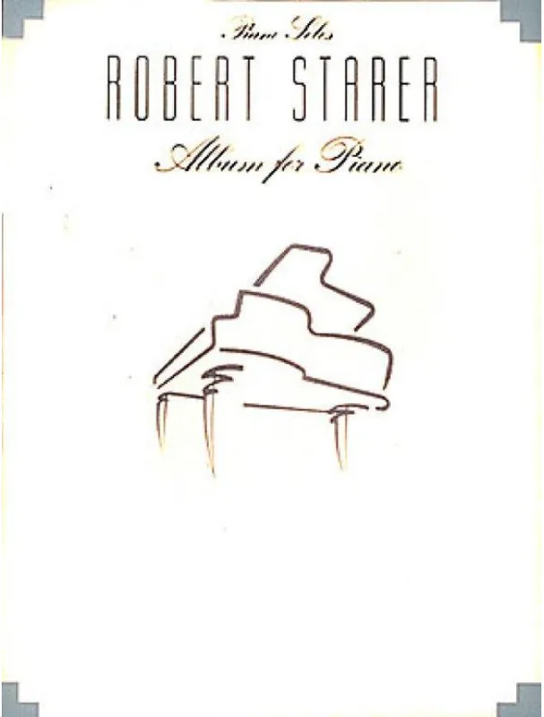 Výhodná Nabídka Robert Starer Album for Piano (noty na klavír)