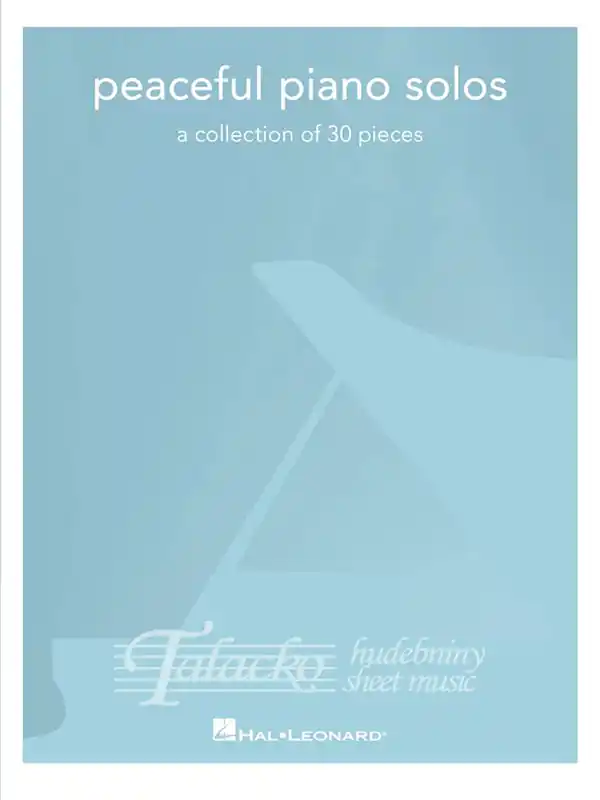 Poslední Šance Peaceful Piano Solos a collection of 30 pieces