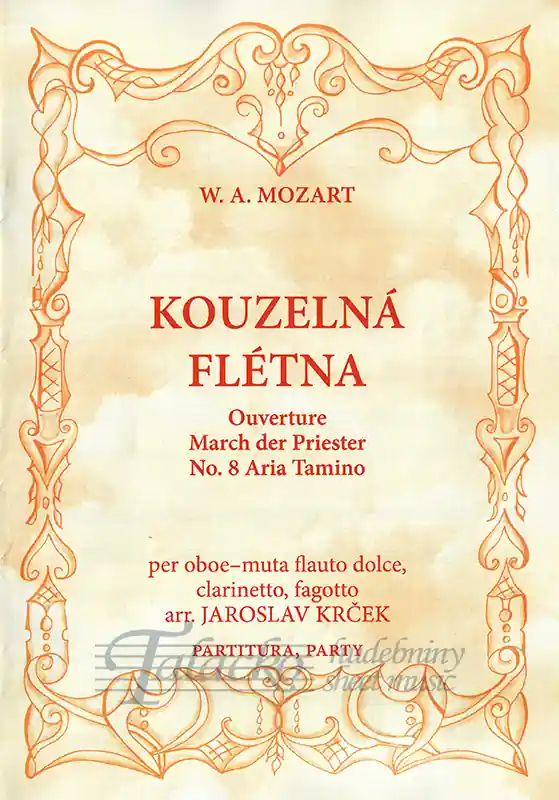 Kouzelná flétna Ouverture, March, No.8 (arr.J.Krček) Novinka