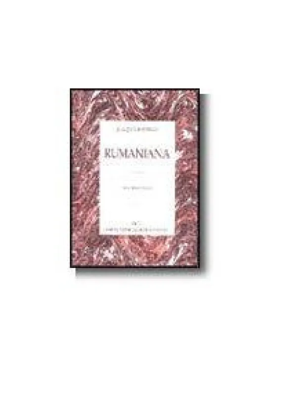 Rodrigo Rumaniana Para Violin Y Piano (noty na housle, klavír) Pouze Dnes