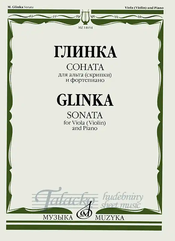 Sonata for Viola (Violin) and Piano Expresní Doručení