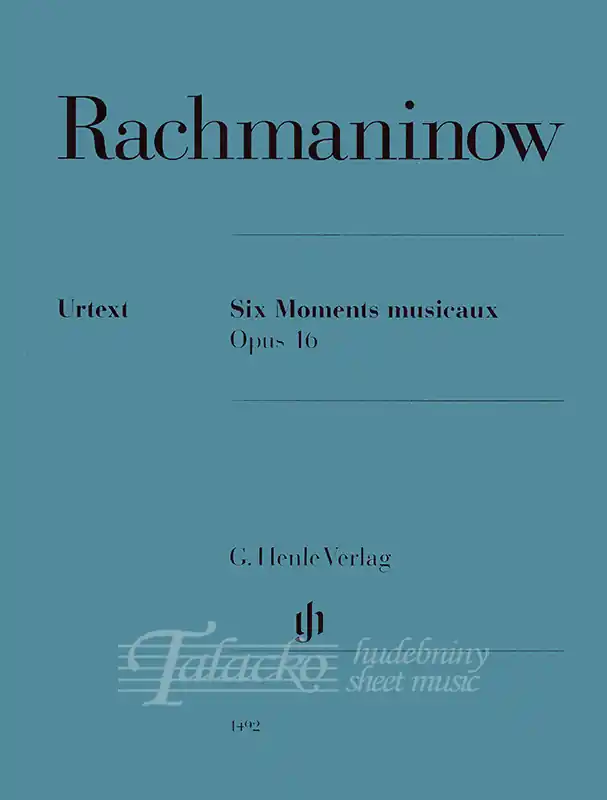 Six Moments Musicaux op. 16 Super Cena