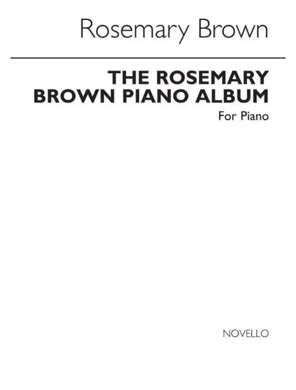Rosemary Brown Piano Album (noty na klavír) Tovární Cena