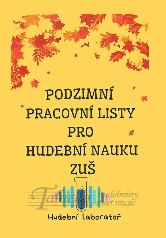 Hudební laboratoř - Podzimní pracovní listy pro HN na ZUŠ Sezónní Sleva