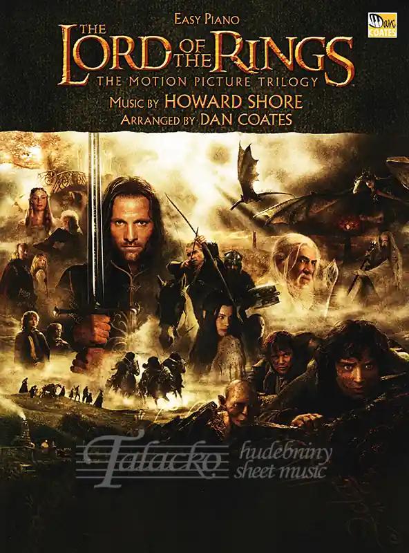 Lord of the Rings Trilogy - Easy Piano Expresní Doručení