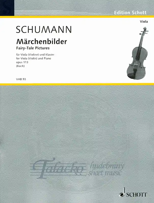 Märchenbilder (Fairy-Tale Pictures), op.113 Tovární Cena