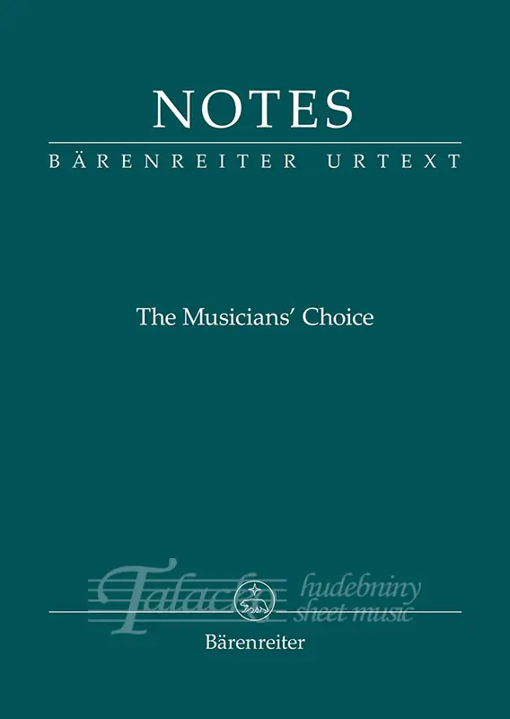 Rychlé Dodání Bärenreiter Notes (zelená Smetana)