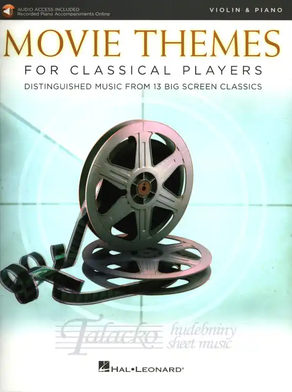 Movie Themes for Classical Players (Book/Online audio) Levný
