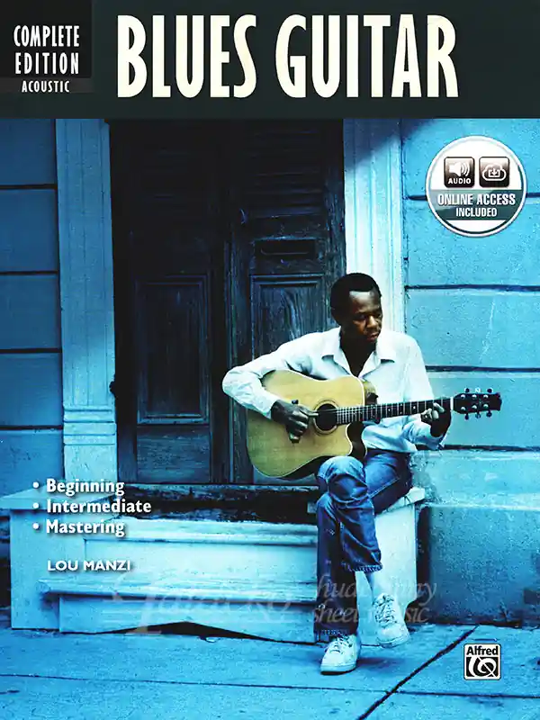Acoustic Blues Guitar Complete Edition (Book/Online audio) Víkendová Akce