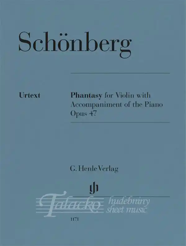 Phantasy for Violin with Accompaniment of the Piano, op.47 Rychlé Dodání