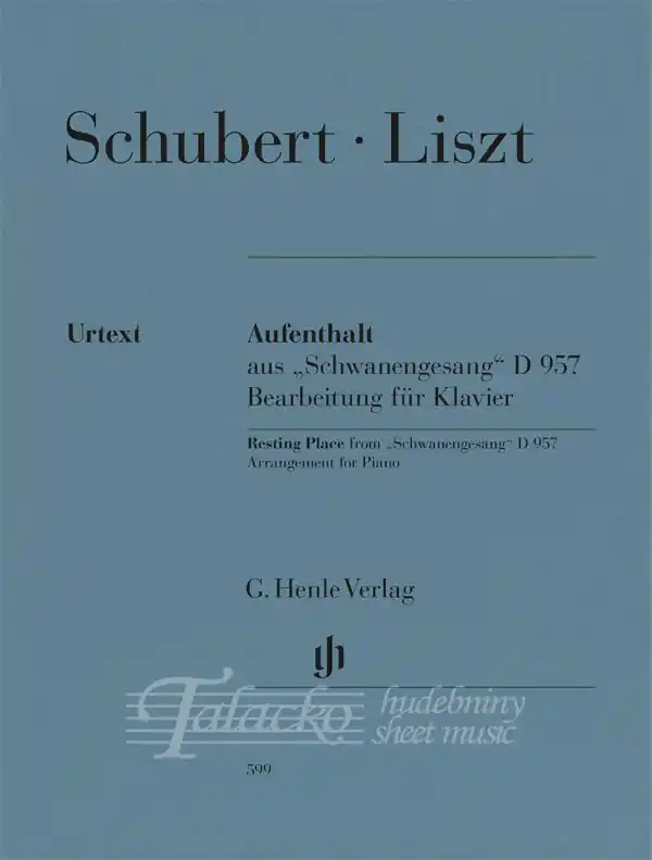 Vysoce Kvalitní Aufenthalt (Resting Place from Schwanengesang D 957, arr.f. piano)