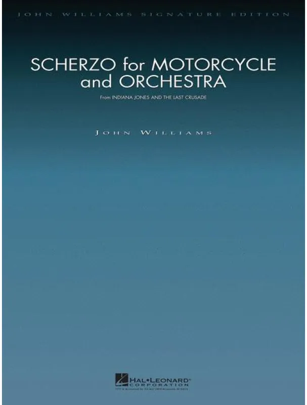 Scherzo for Motorcycle and Orchestra from Indiana Jones (noty pro symfonický orchestr, party, partitura) Cenový Hit