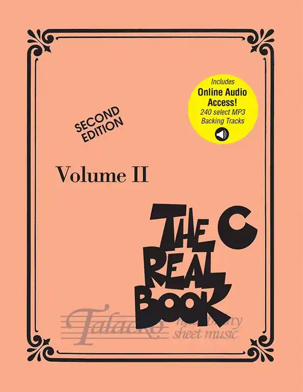 Top Prodej Real Book - Vol.2 2nd Edition (C instruments) (Book/Online audio)