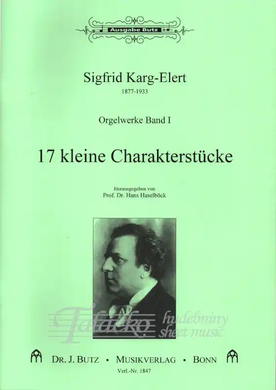 Sleva Orgelwerke, Band 1 - 17 kleine Charakterstücke (Ped.)