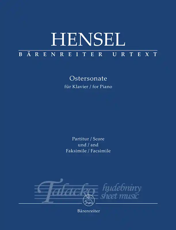 Ostersonate für Klavier (Partitur und Faksimile) Kup Teď