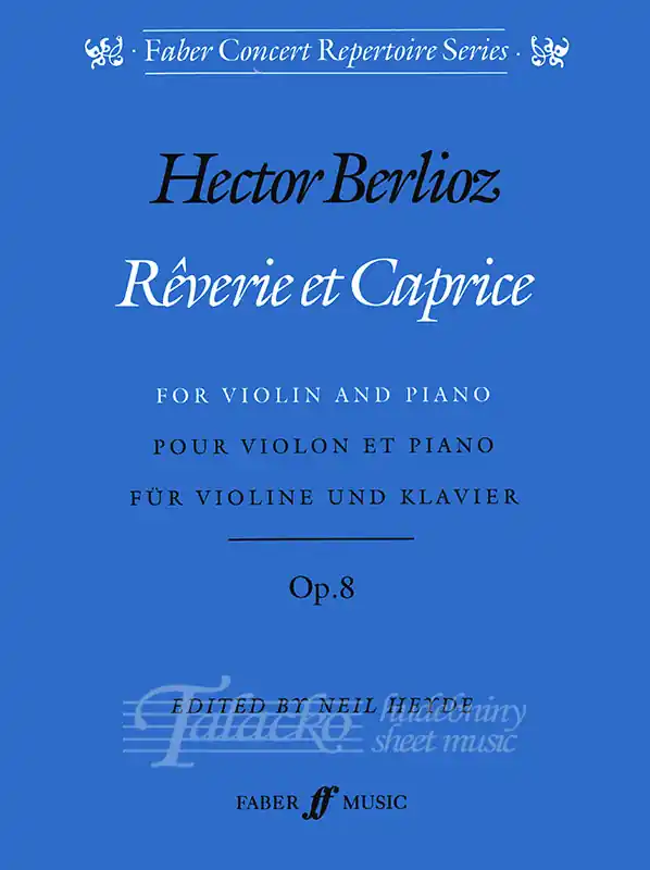 Reverie et Caprice Op.8, for violin and piano Ověřený