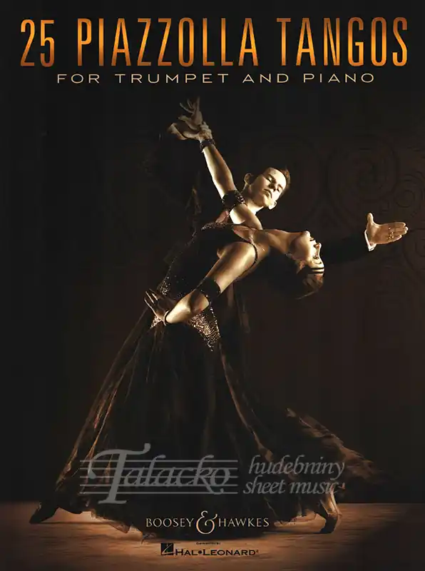 Top Prodej 25 Piazzolla Tangos for Trumpet and Piano
