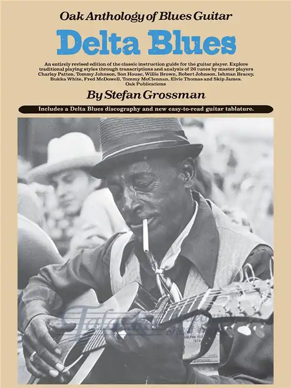 Delta Blues Oak Anthology of Blues Guitar Kup Teď