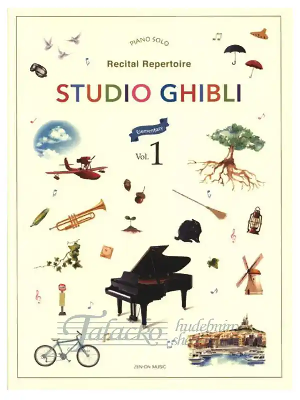 Studio Ghibli Recital Repertoire, Elementary Vol. 1 Sleva
