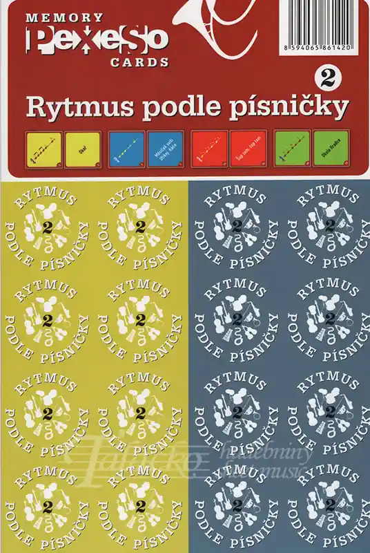 Víkendová Akce Pexeso - Rytmusi podle písničky 2 + zpěvník