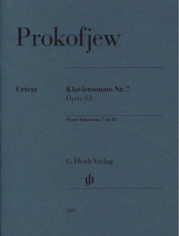 Tovární Cena Sergej Prokofjev Piano Sonata no. 7 op. 83 (noty na klavír)