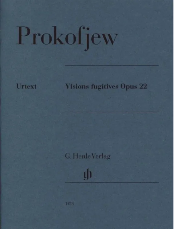 Časově Omezené Sergej Prokofjev Visions Fugitives Op. 22 (noty na klavír)