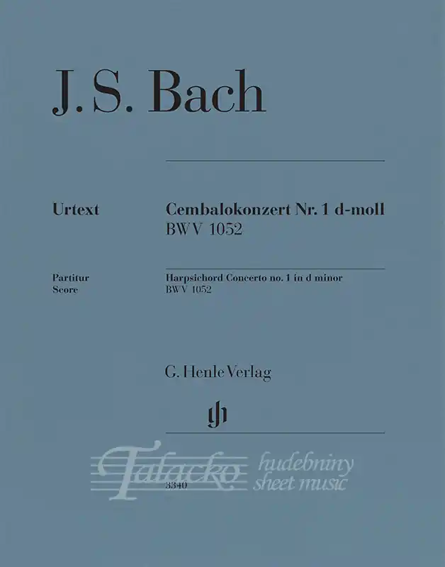 Novinka Harpsichord Concerto no. 1 in d minor - BWV 1052