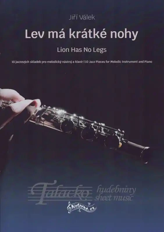 Lev má krátké nohy - 10 jazzových skladeb pro melodický nástroj a klavír Časově Omezené