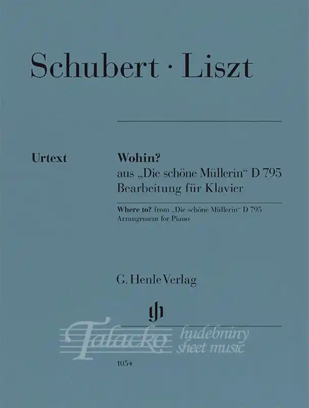 Wohin?, from “Die schöne Müllerin” D 795 Dokud Zásoby Vydrží