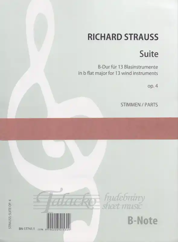 Akce Suite in B-flat major op. 4 - sada hlasů