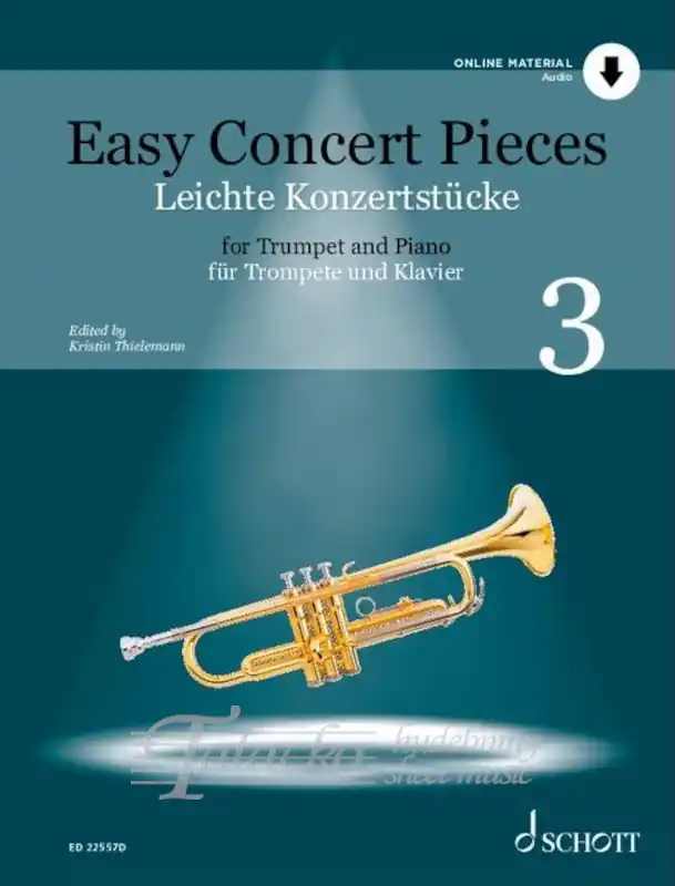 Výprodej Easy Concert Pieces for Trumpet and Piano 3